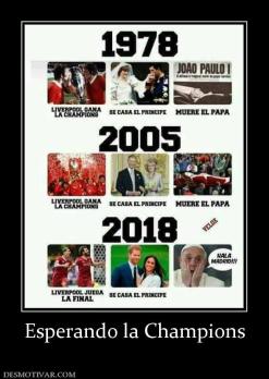 Esperando la Champions