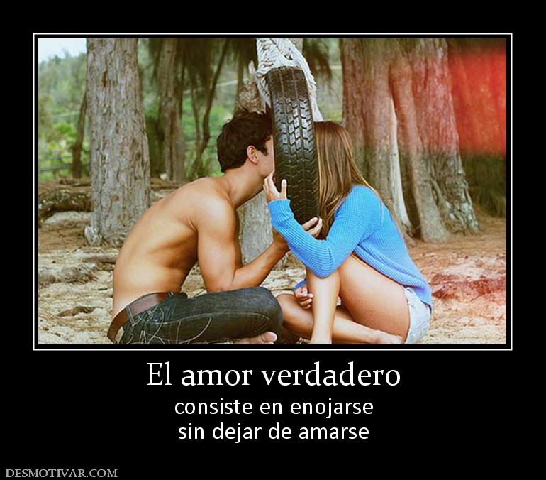 El amor verdadero consiste en enojarse sin dejar de amarse