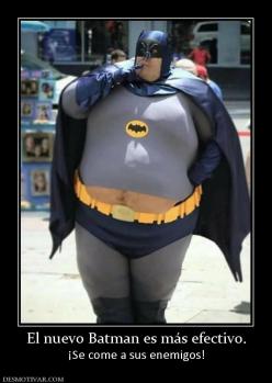 El nuevo Batman es más efectivo. ¡Se come a sus enemigos!