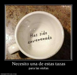 Necesito una de estas tazas para las visitas