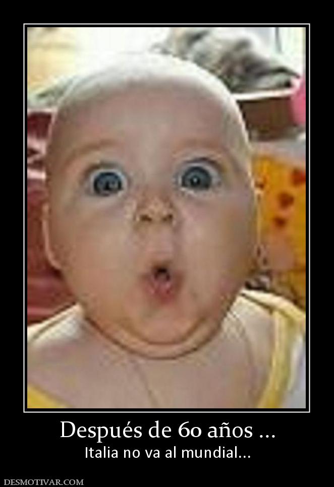 Después de 60 años ... Italia no va al mundial...
