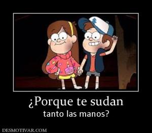 ¿Porque te sudan tanto las manos?
