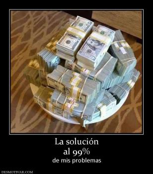 La solución al 99% de mis problemas
