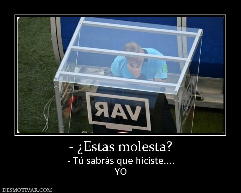 - ¿Estas molesta? - Tú sabrás que hiciste.... YO