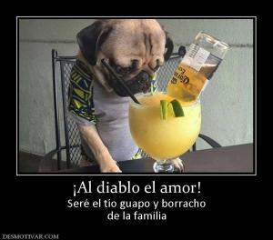 ¡Al diablo el amor! Seré el tío guapo y borracho de la familia