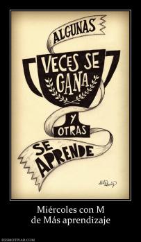 Miércoles con M de Más aprendizaje
