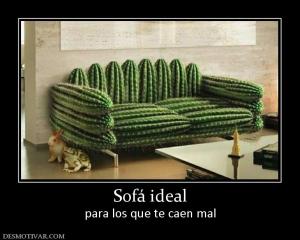 Sofá ideal para los que te caen mal