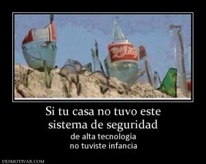 Si tu casa no tuvo este sistema de seguridad de alta tecnología no tuviste infancia