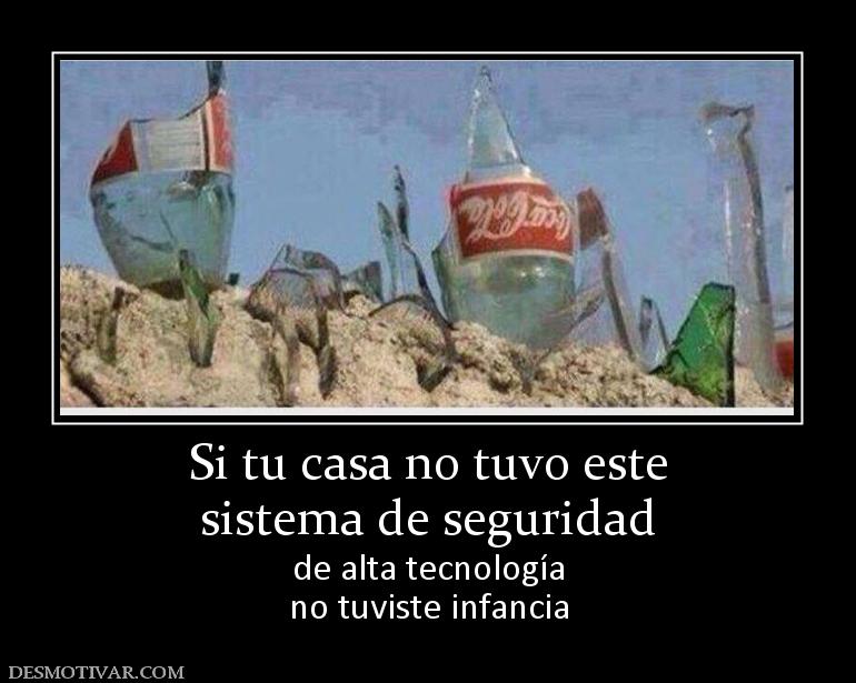 Si tu casa no tuvo este sistema de seguridad de alta tecnología no tuviste infancia