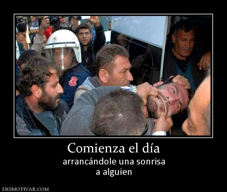 Comienza el día arrancándole una sonrisa a alguien