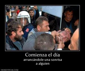 Comienza el día arrancándole una sonrisa a alguien