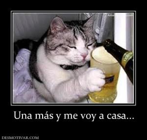 Una más y me voy a casa...