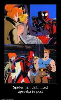 Spiderman Unlimited aprueba tu post