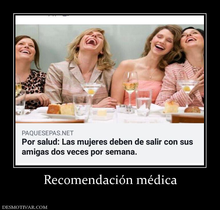 Recomendación médica