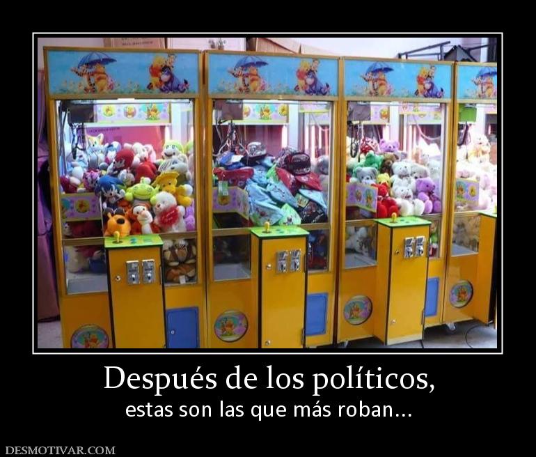 Después de los políticos, estas son las que más roban...