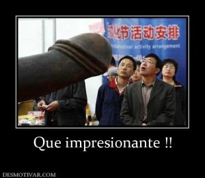 Que impresionante !!