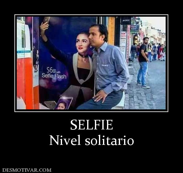 SELFIE Nivel solitario
