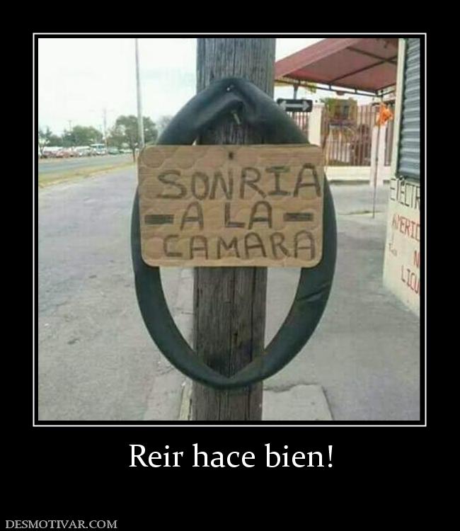 Reir hace bien!