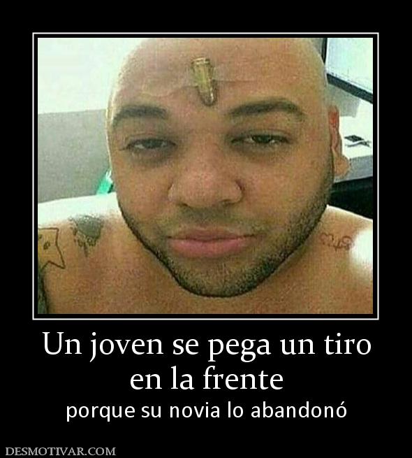 Un joven se pega un tiro en la frente  porque su novia lo abandonó