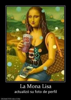 La Mona Lisa actualizó su foto de perfil