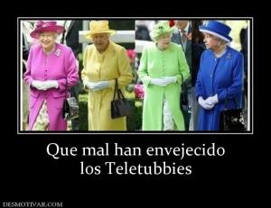 Que mal han envejecido los Teletubbies