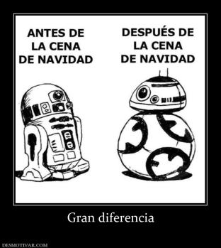 Gran diferencia