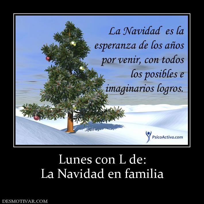 Lunes con L de: La Navidad en familia