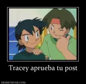 Tracey aprueba tu post