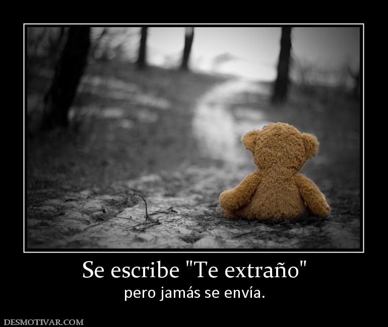 Se escribe  pero jamás se envía.