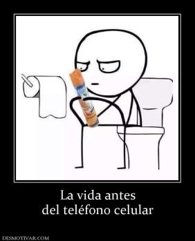 La vida antes del teléfono celular