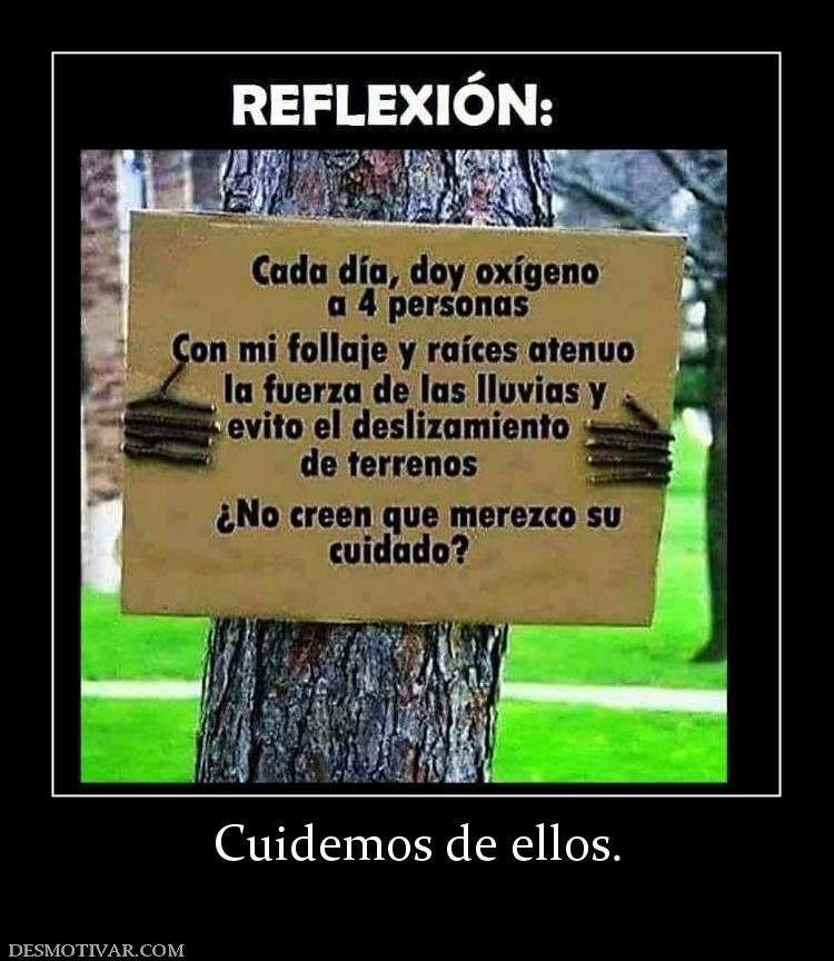 Cuidemos de ellos.