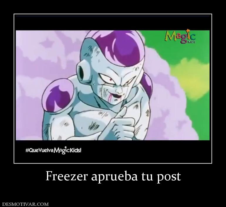 Freezer aprueba tu post