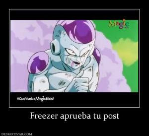 Freezer aprueba tu post
