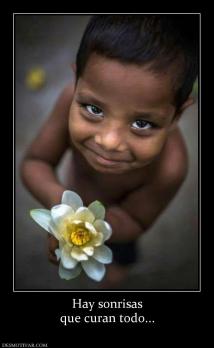 Hay sonrisas que curan todo...