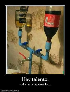 Hay talento, sólo falta apoyarlo...