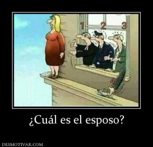 ¿Cuál es el esposo?