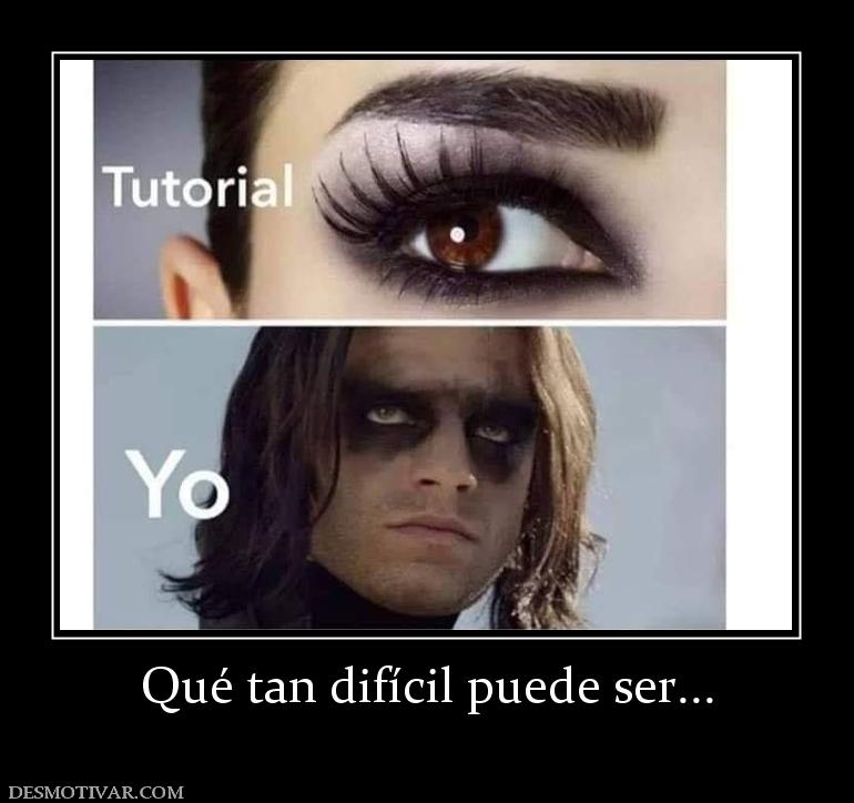 Qué tan difícil puede ser...