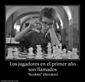 Los jugadores en el primer año son llamados