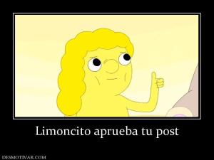 Limoncito aprueba tu post