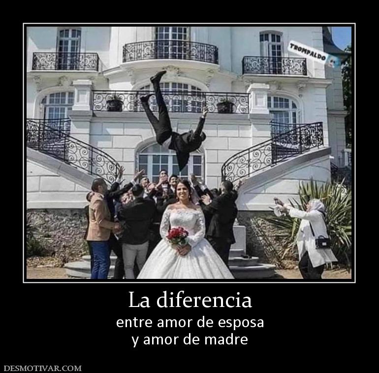 La diferencia entre amor de esposa y amor de madre