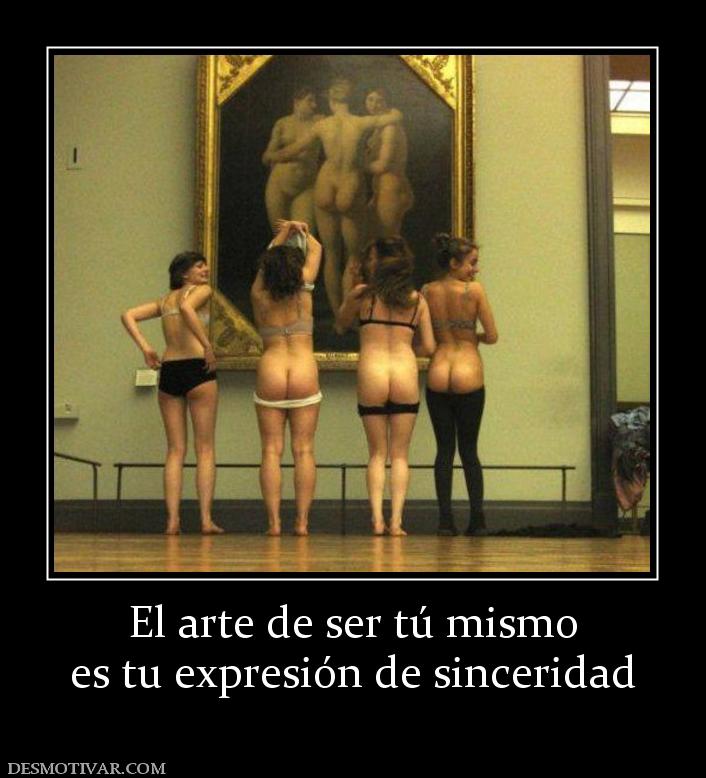 El arte de ser tú mismo es tu expresión de sinceridad