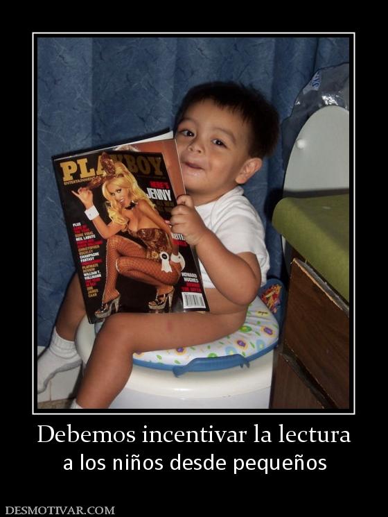 Debemos incentivar la lectura a los niños desde pequeños