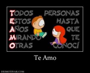 Te Amo