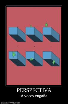 PERSPECTIVA A veces engaña