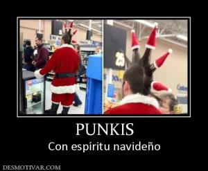 PUNKIS Con espíritu navideño