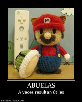 ABUELAS A veces resultan útiles
