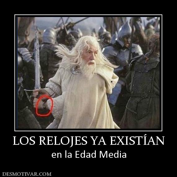 LOS RELOJES YA EXISTÍAN en la Edad Media