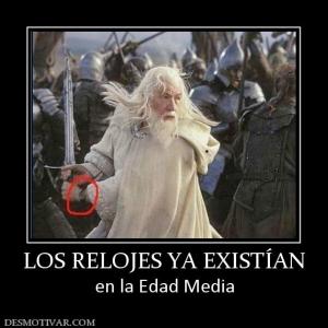 LOS RELOJES YA EXISTÍAN en la Edad Media
