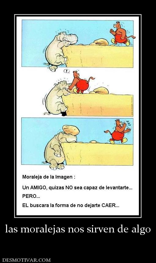 las moralejas nos sirven de algo