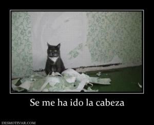 Se me ha ido la cabeza
